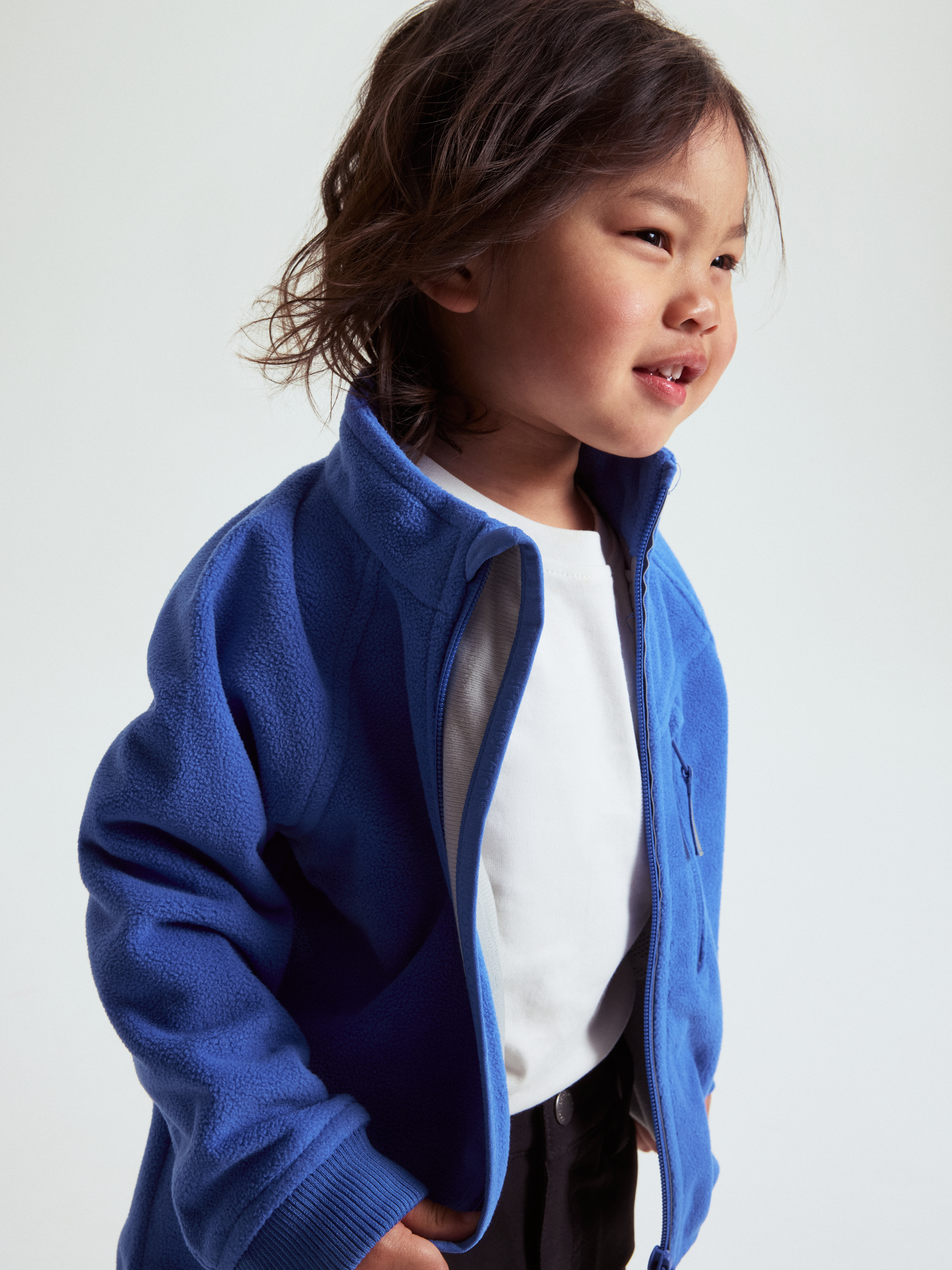 Vindtät vindfleecejacka | barnklader - ytterklader - jackor | BabyMode