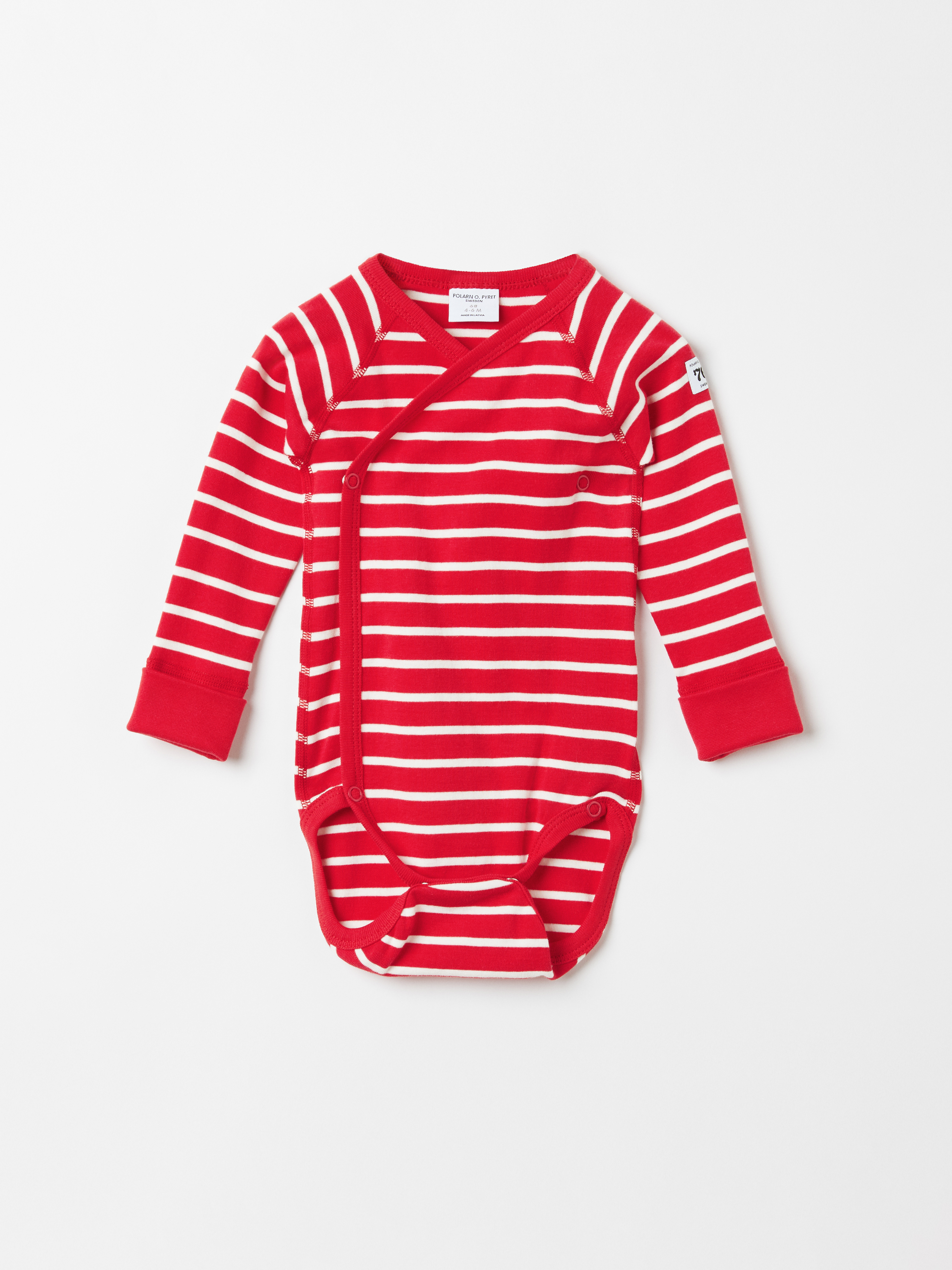 Polarn O. Pyret Omlottbody Original Stripe