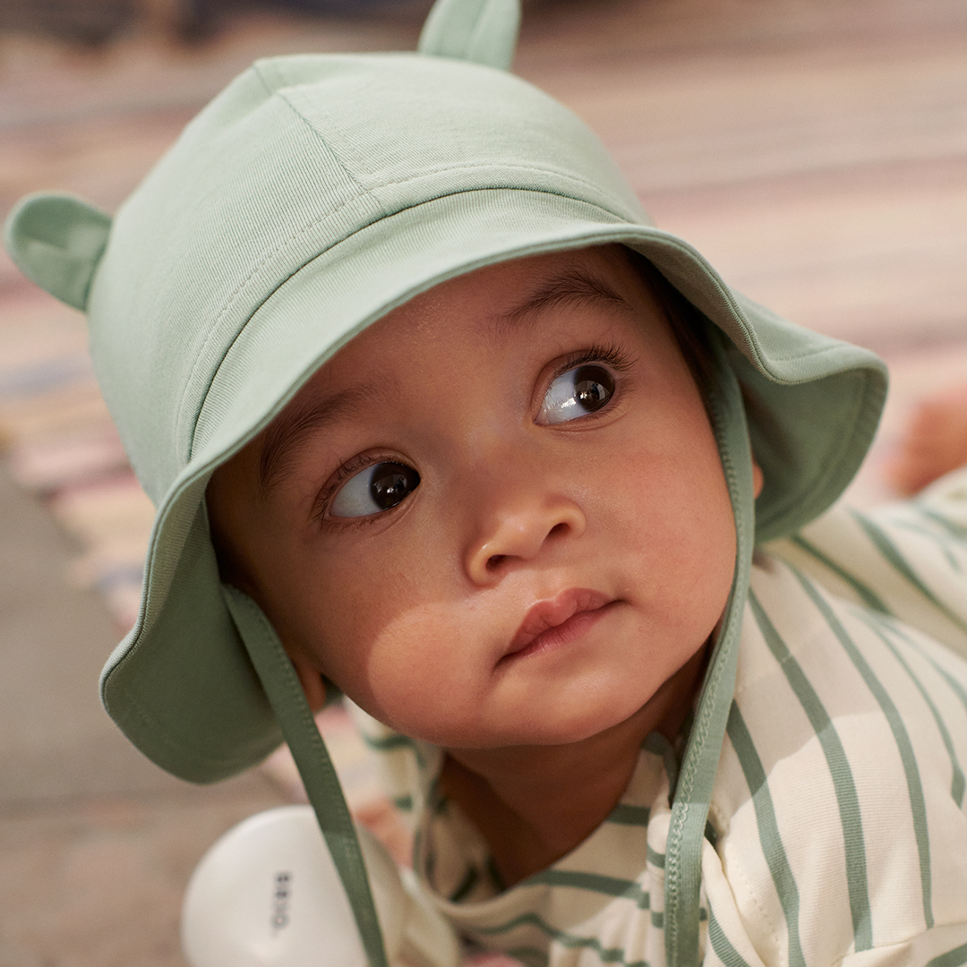 Solhatt med öron baby 15253