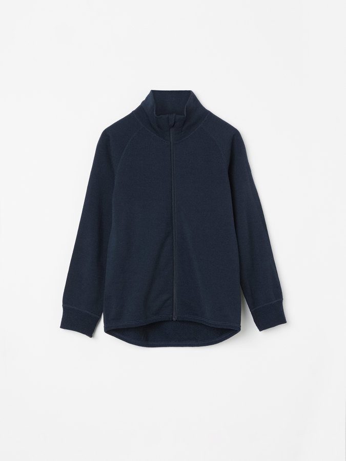 Jacka ullfrotté merino Jacka ullfrotté merino