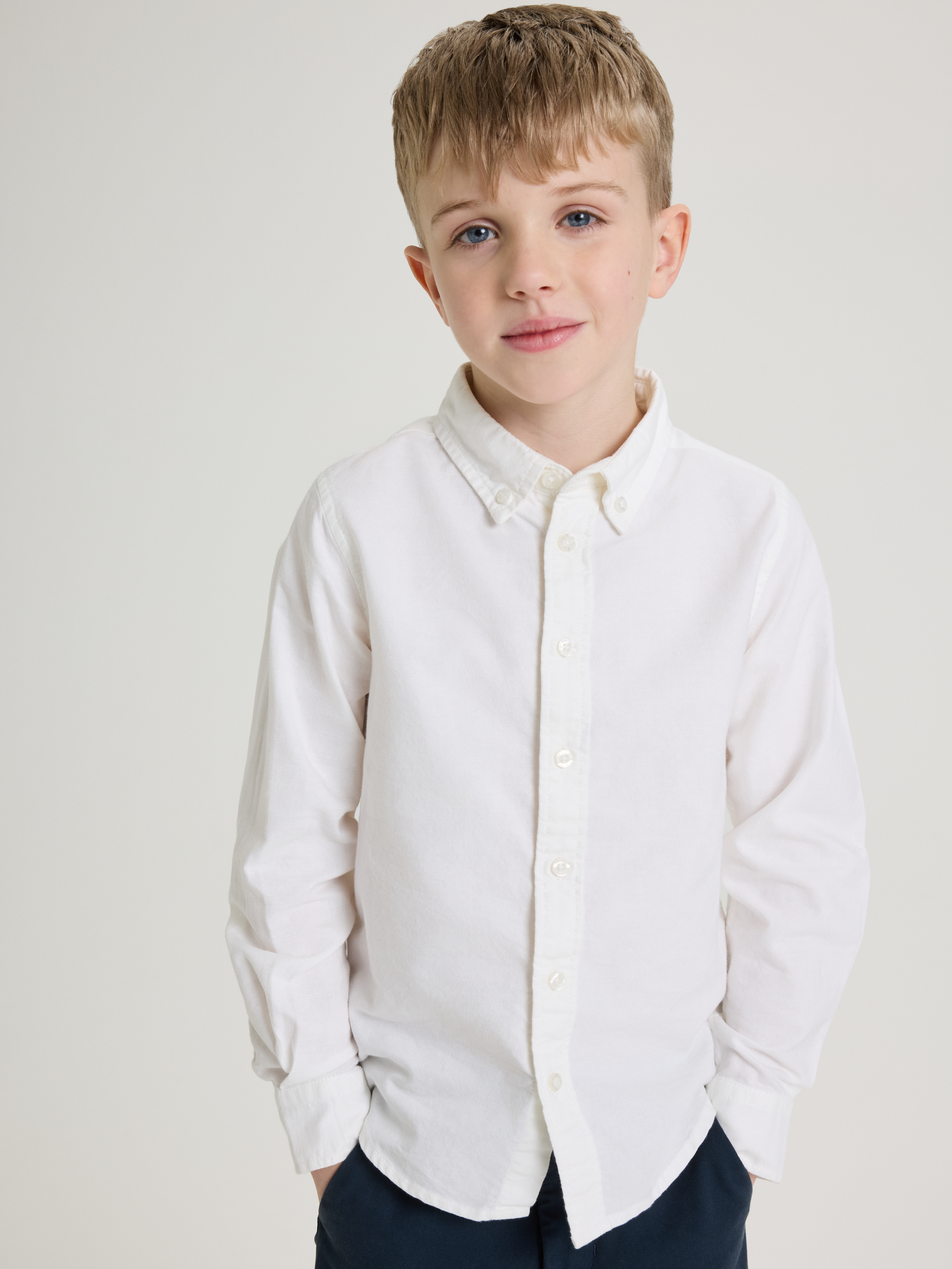 Oxfordskjorta | barnklader - klader - overdelar - skjortor-blusar | BabyMode