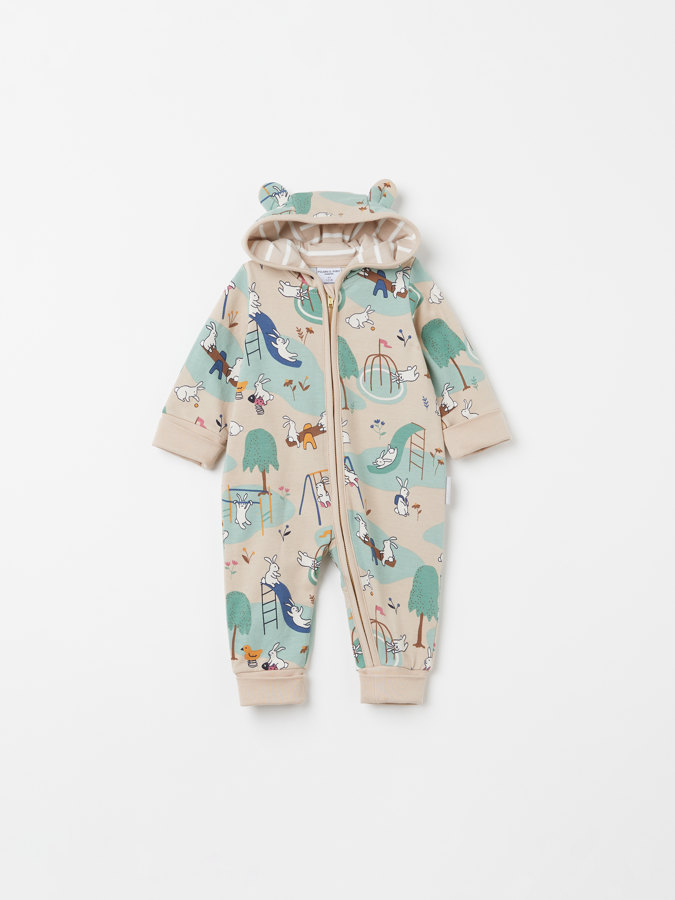 Overall med lekparkstryck baby 