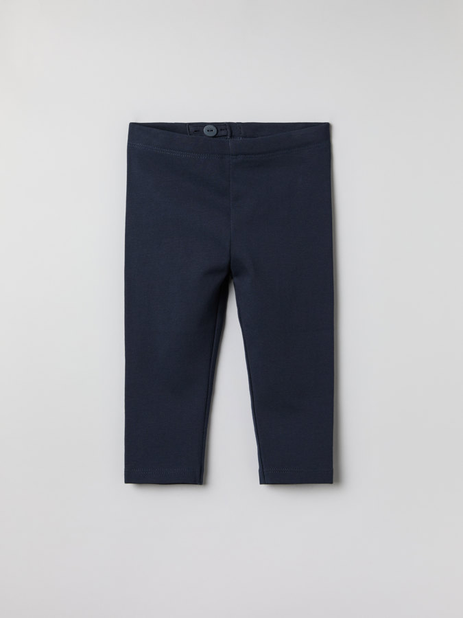 Enfärgade leggings baby Enfärgade leggings baby