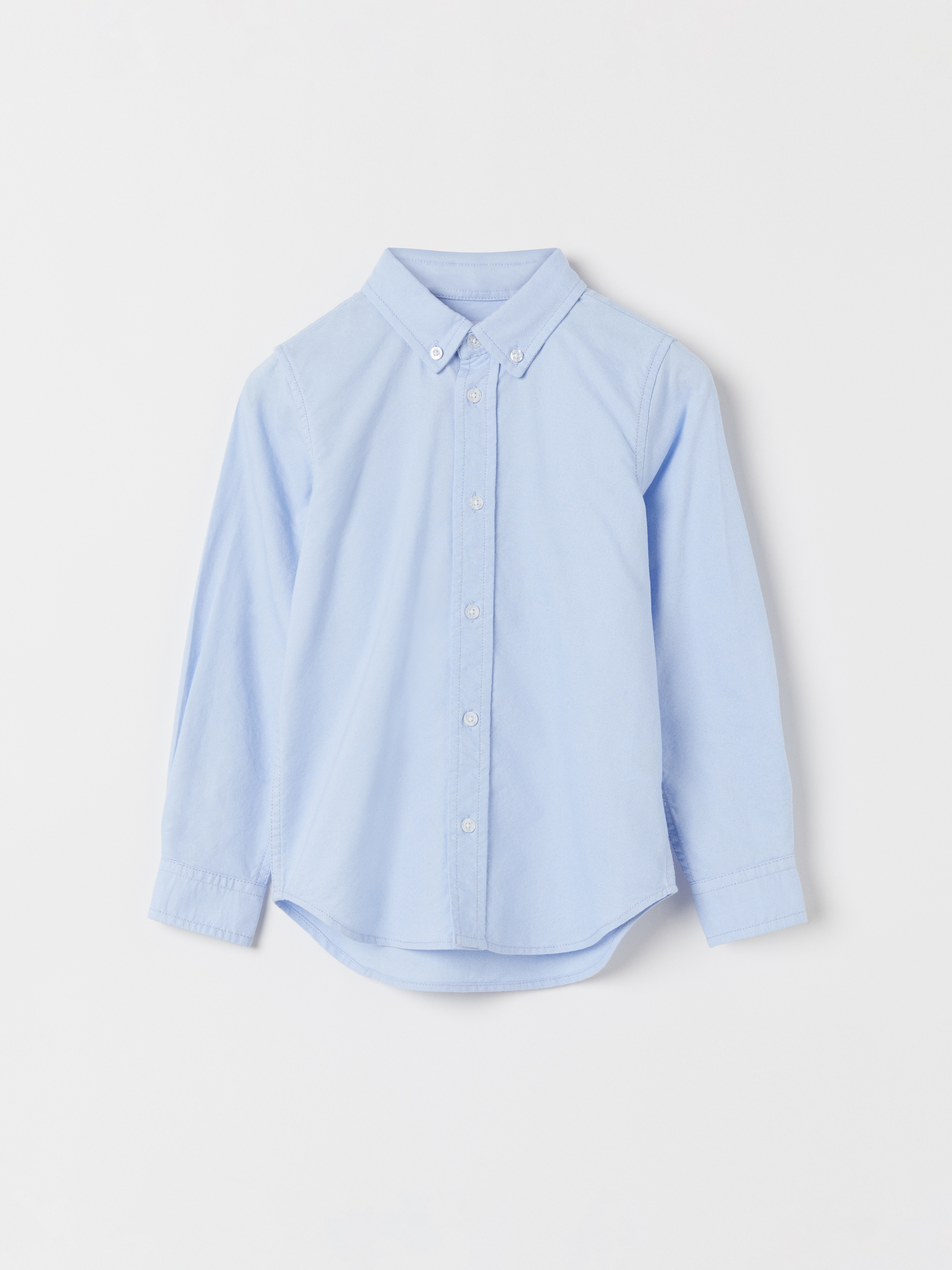 Oxfordskjorta ljusblå