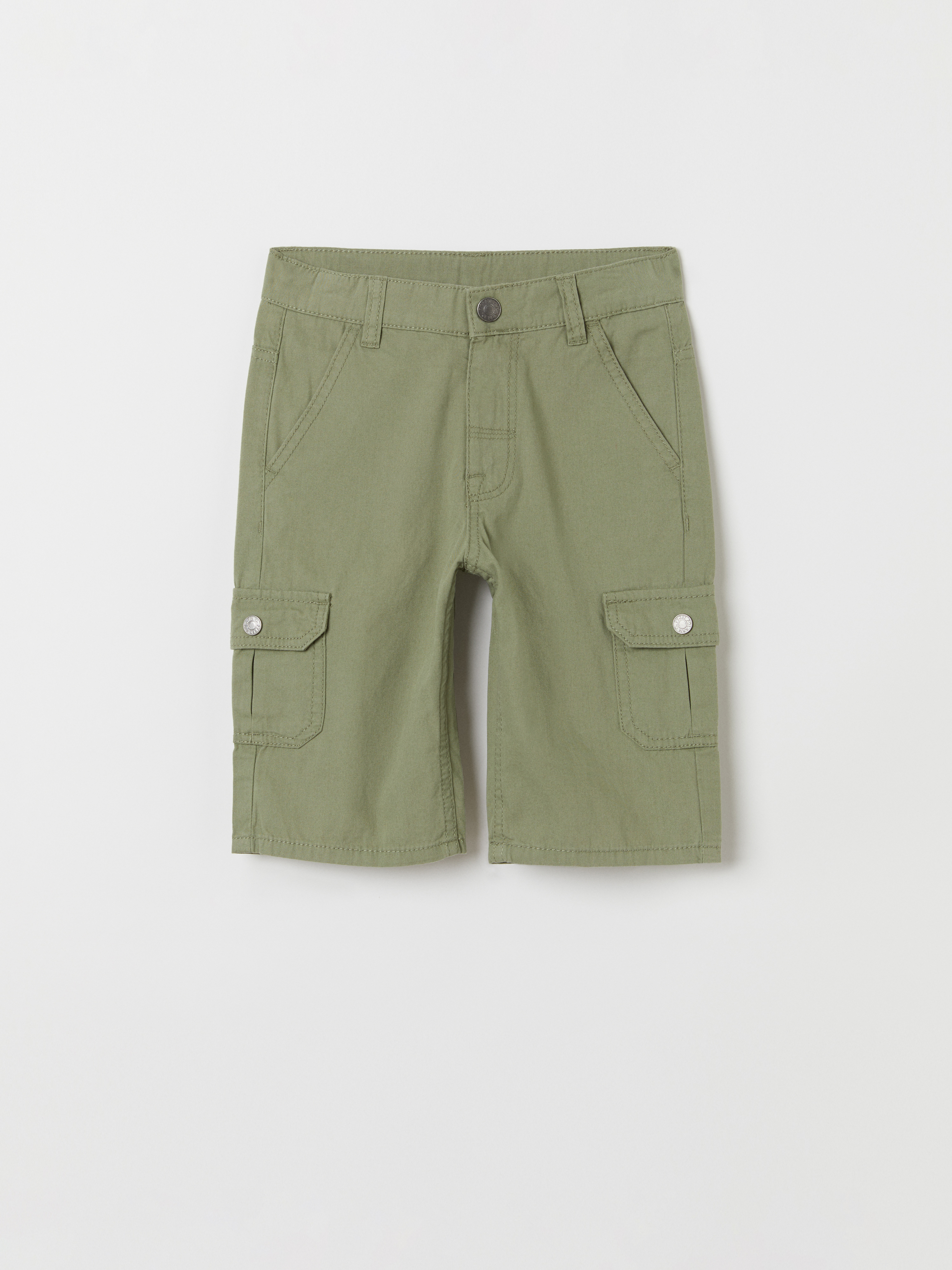 Cargoshorts olivgrön