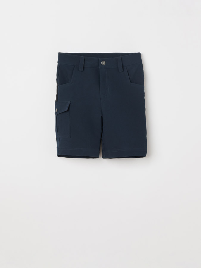 Vattenavvisande friluftsshorts enfärgade