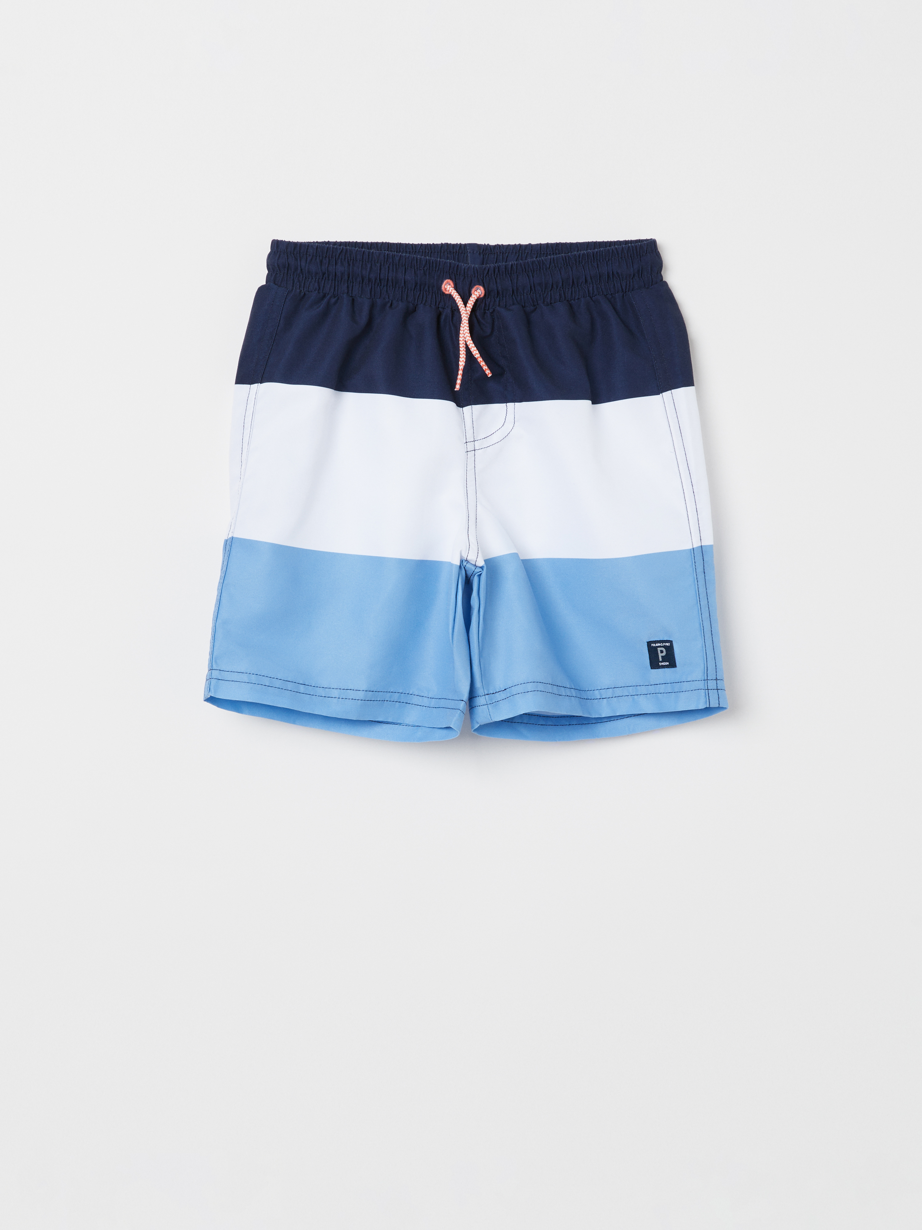 Badshorts blockrandiga