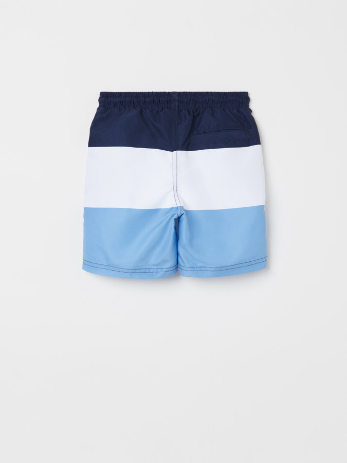 Badshorts blockrandiga