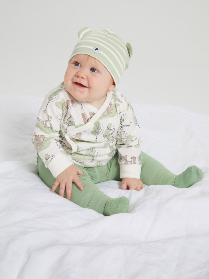 Byxa med nedvikbara muddar Byxa med nedvikbara muddar