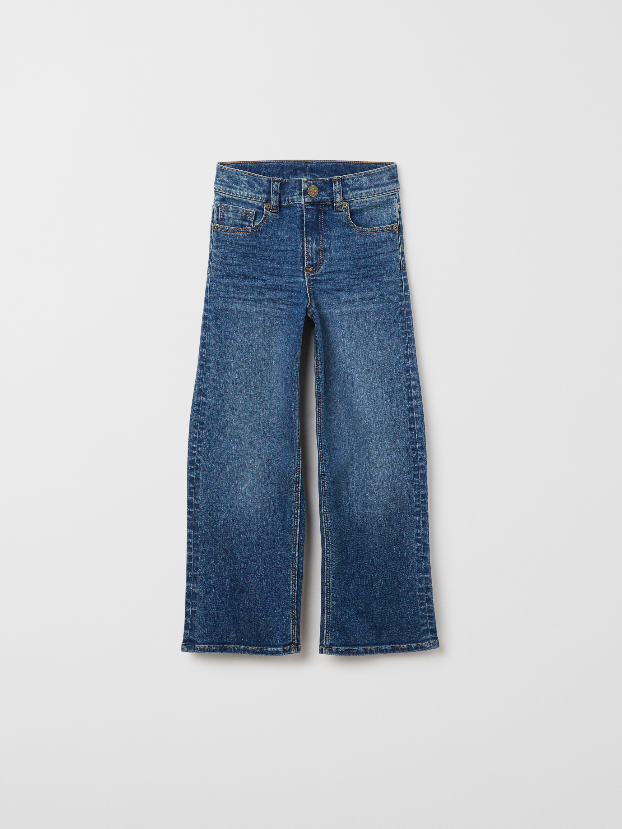Polarn O. Pyret SALLY jeans med vida ben och hög midja
