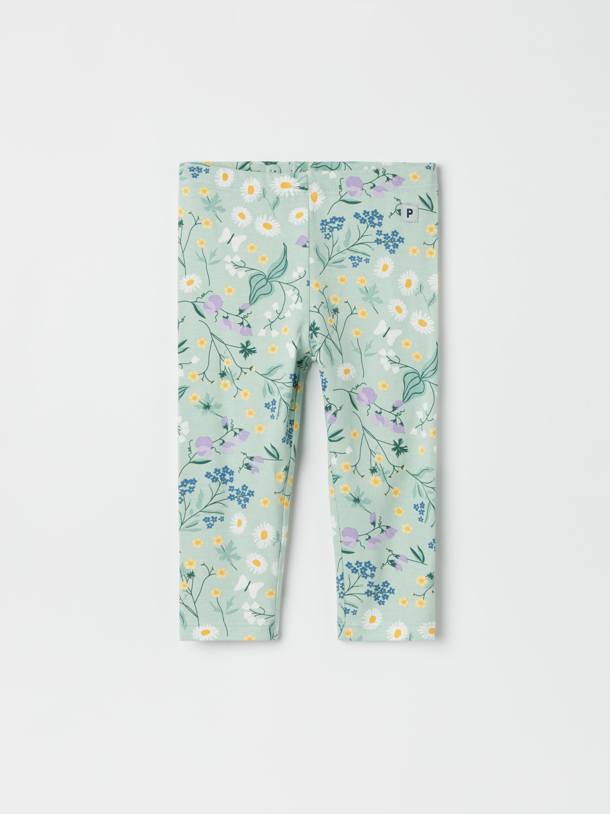 PLAY Leggings blommiga baby