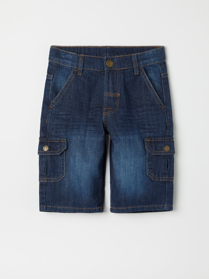 Vävda cargoshorts Vävda cargoshorts