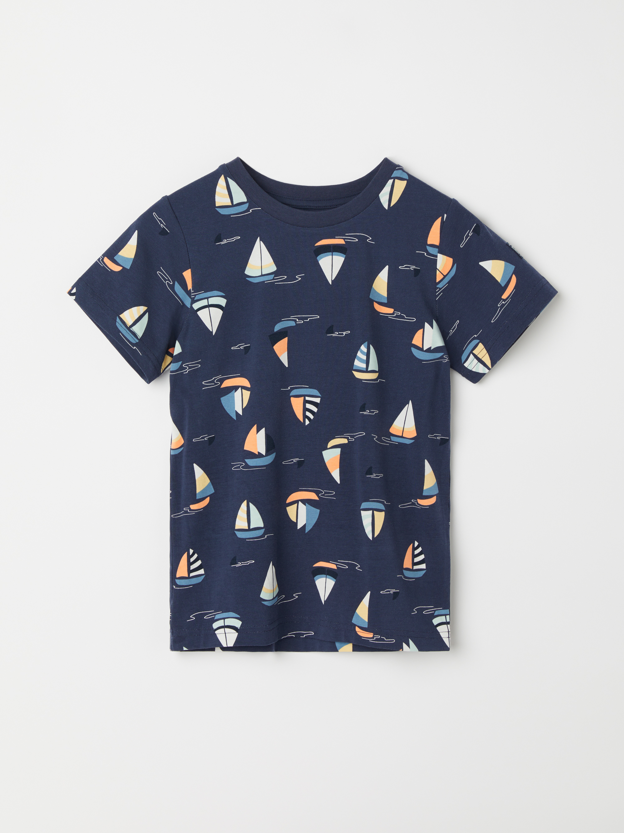 Polarn O. Pyret T-shirt segelbåtar