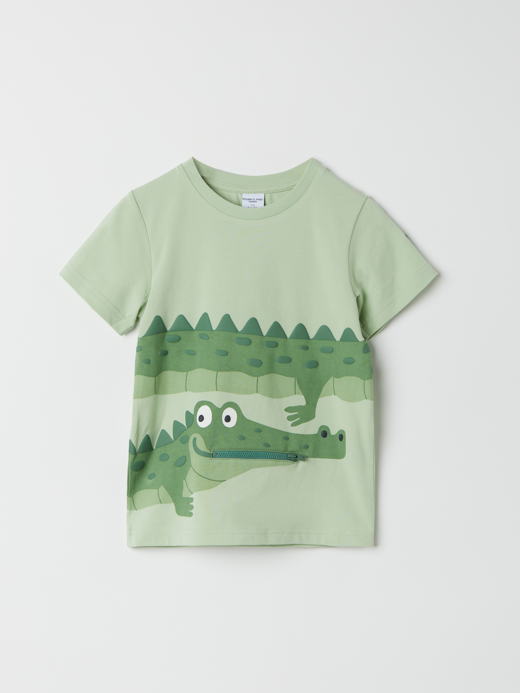 Polarn O. Pyret T-shirt krokodil