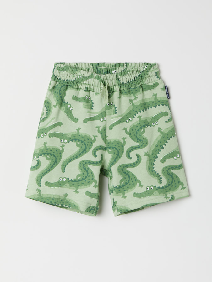 Sweatshirtshorts krokodiler