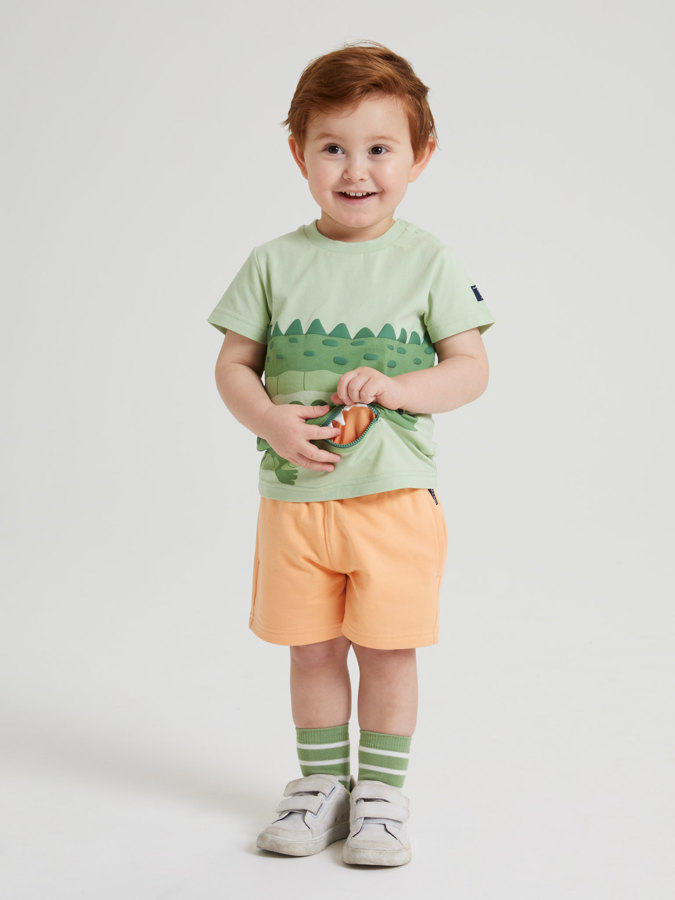 Sweatshirtshorts enfärgade Sweatshirtshorts enfärgade