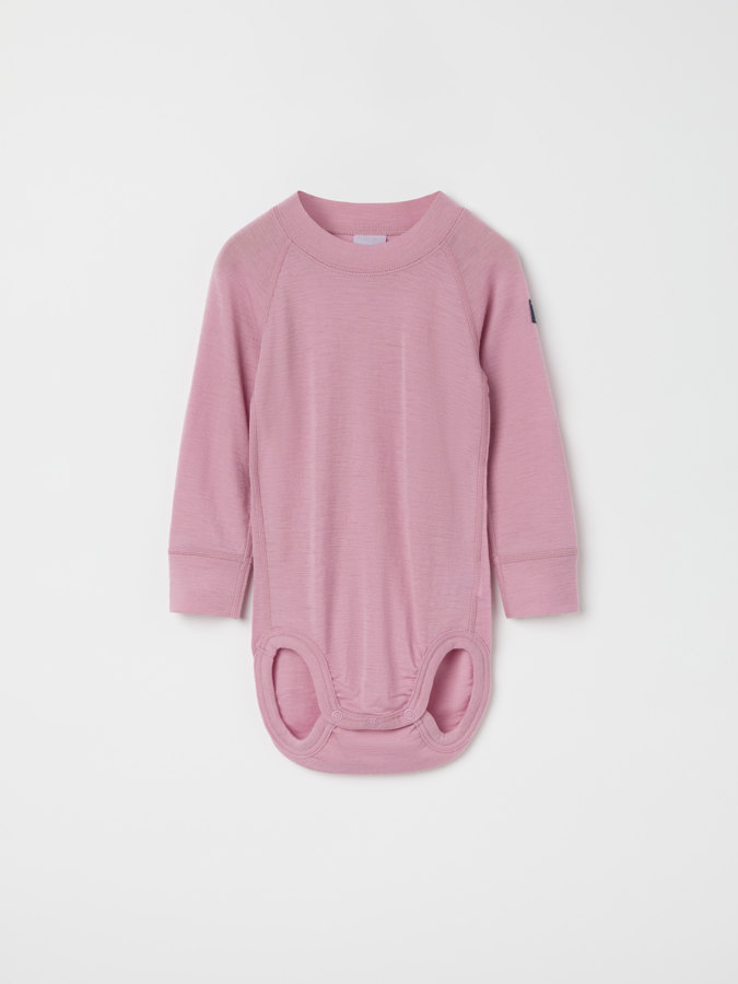 Långärmad body merinoull Långärmad body merinoull