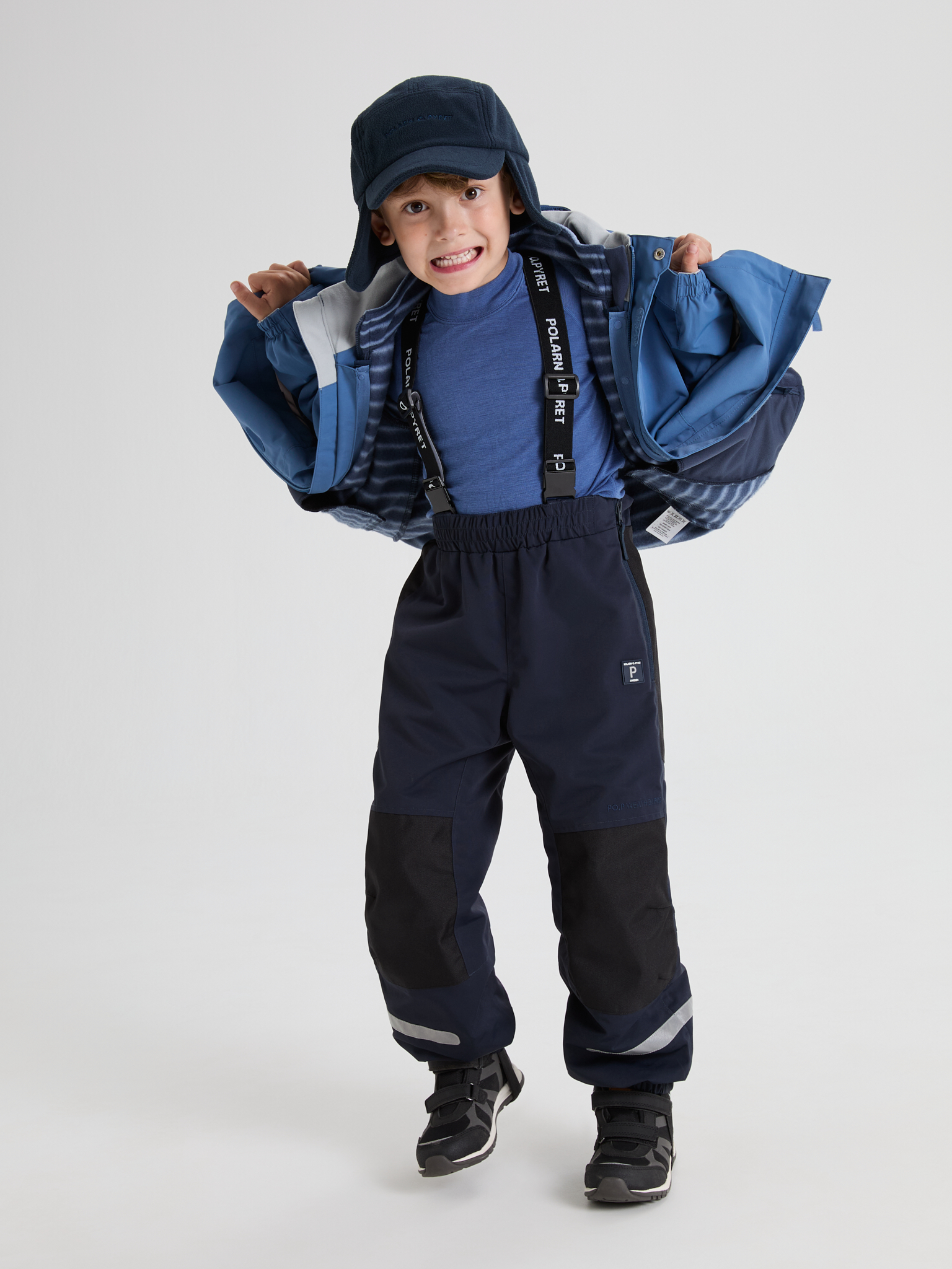 Vindtät vindfleecekeps | barnklader - accessoarer - mossor | BabyMode