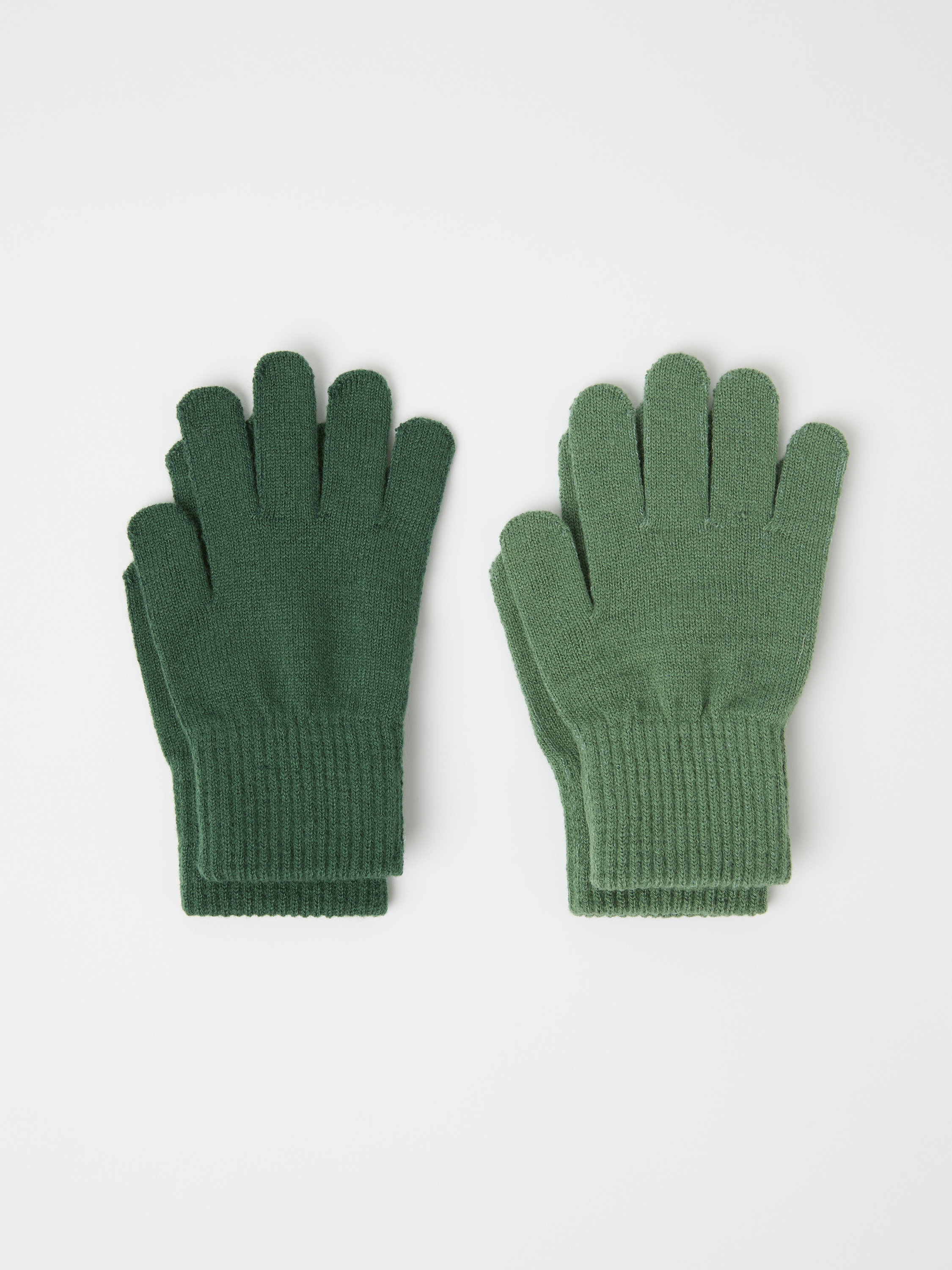 Stickade fingervantar 2-pack 17303
