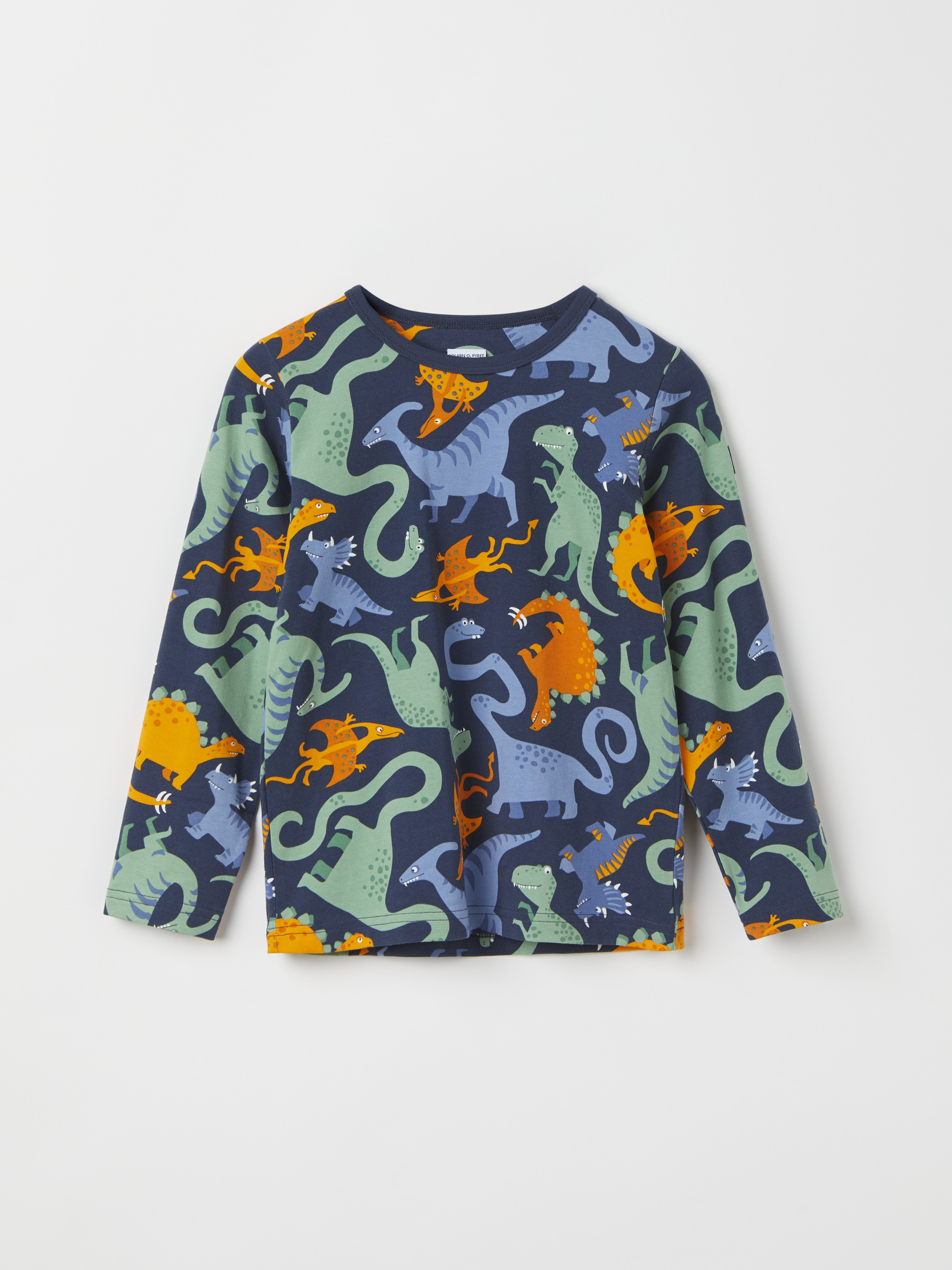 Långärmad t-shirt dinosaurier 22185