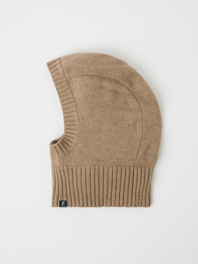 Stickad balaklava ullmix Stickad balaklava ullmix