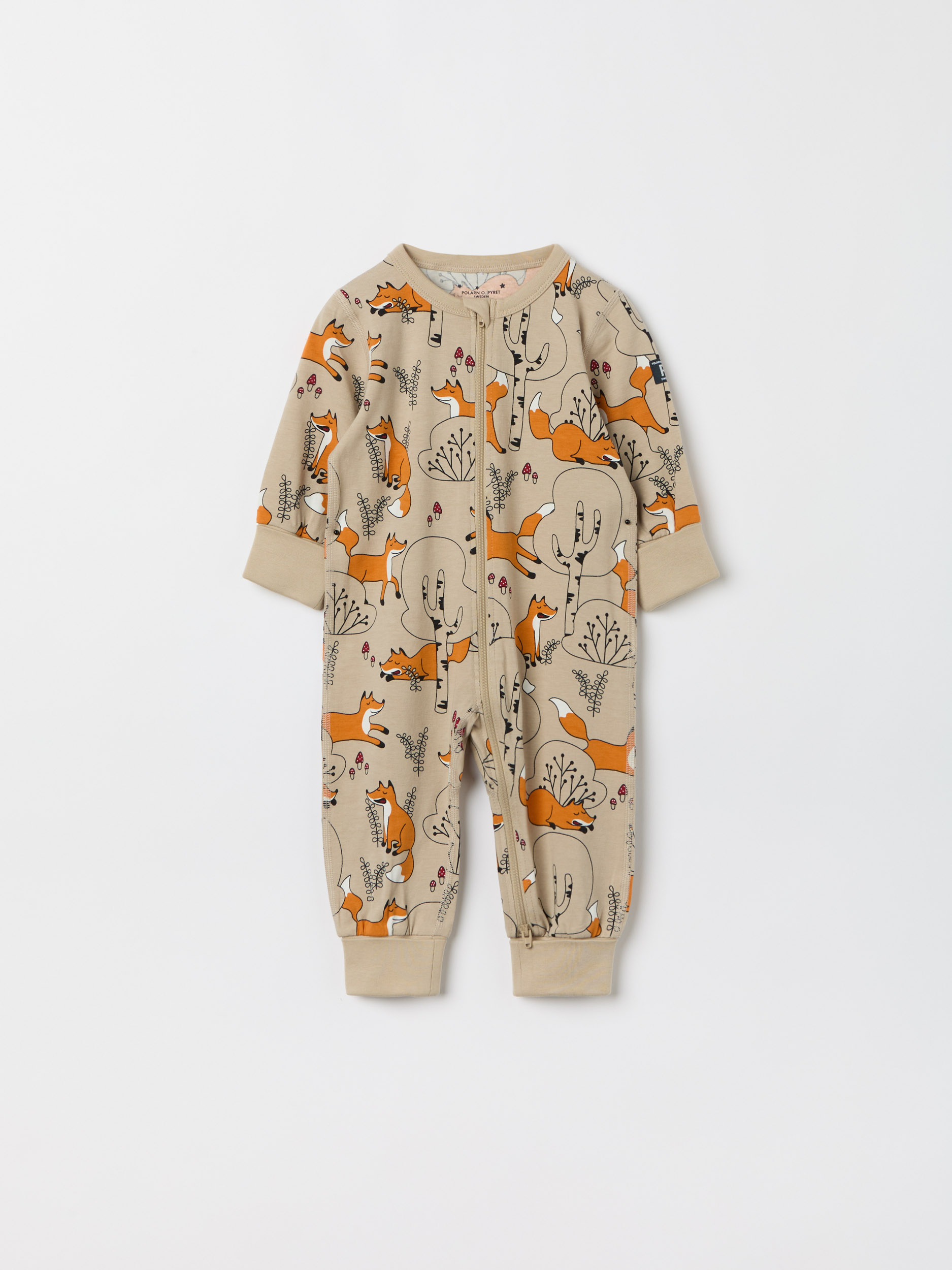 Pyjamasoverall rävar 21334