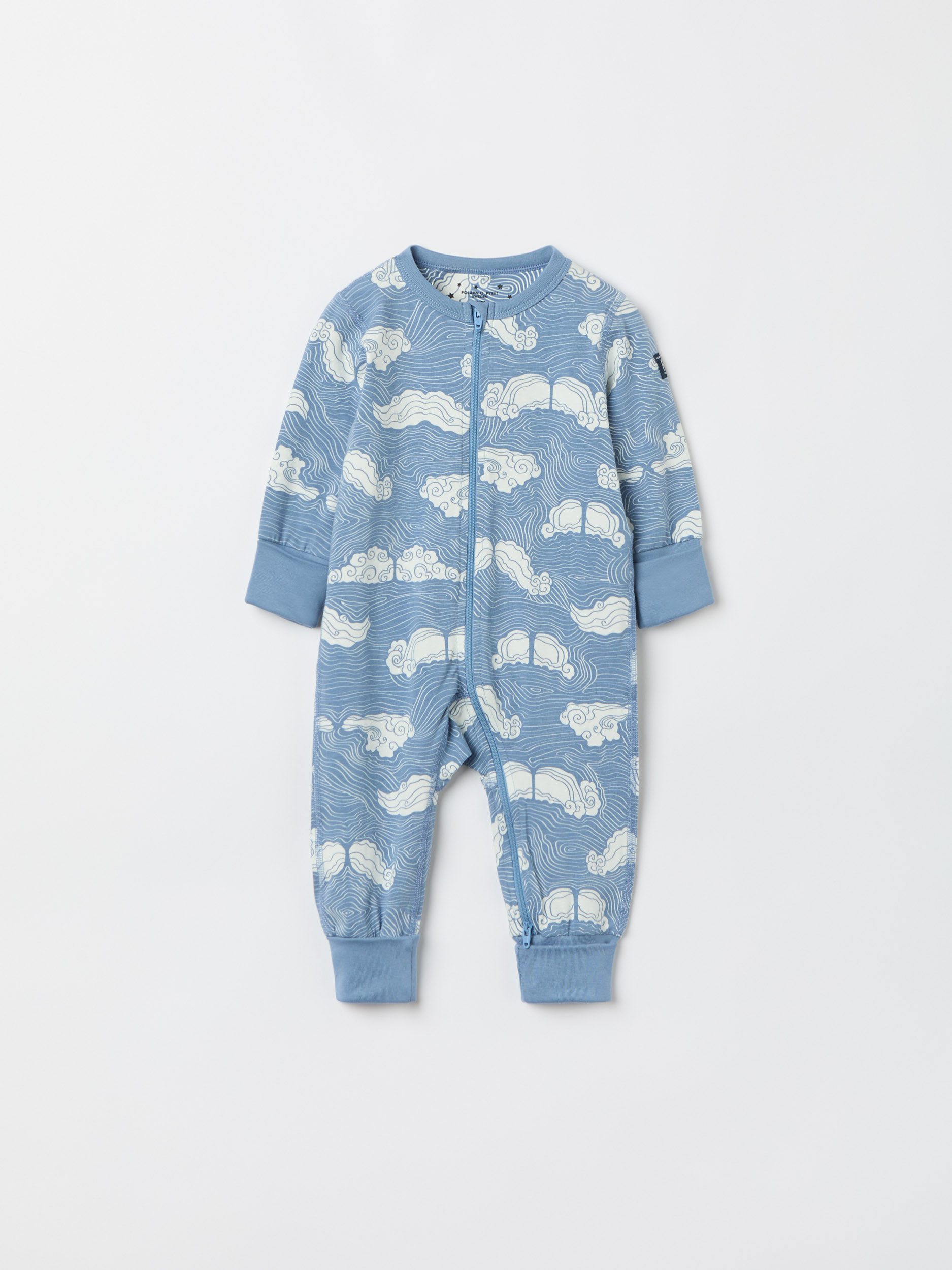 Pyjamasoverall mustacher