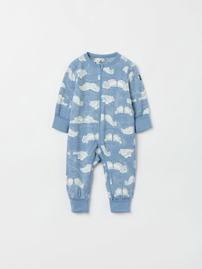 Pyjamasoverall mustacher