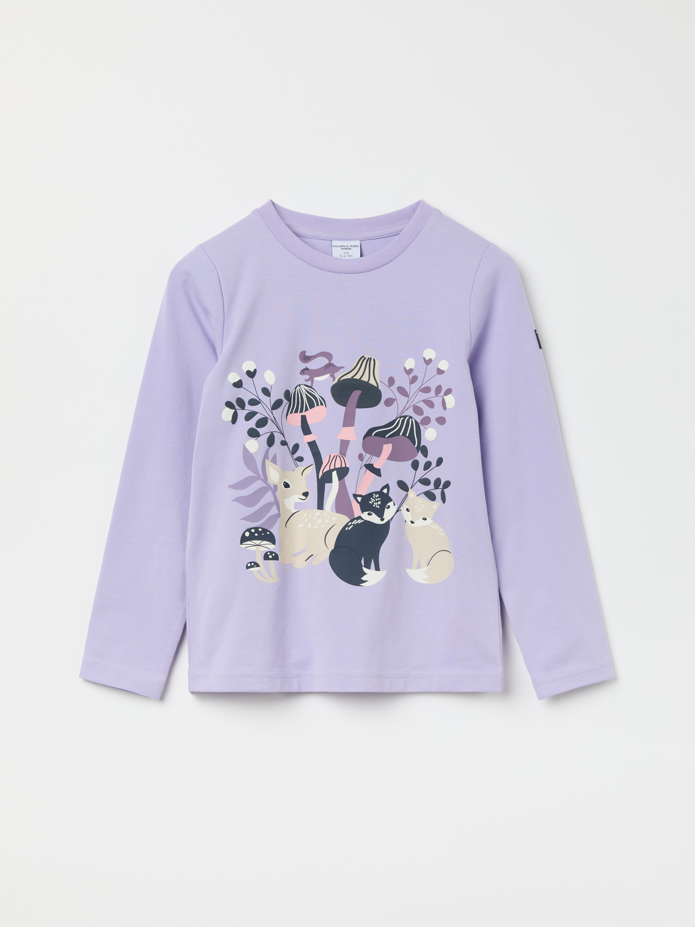 Långärmad t-shirt rådjur 17916