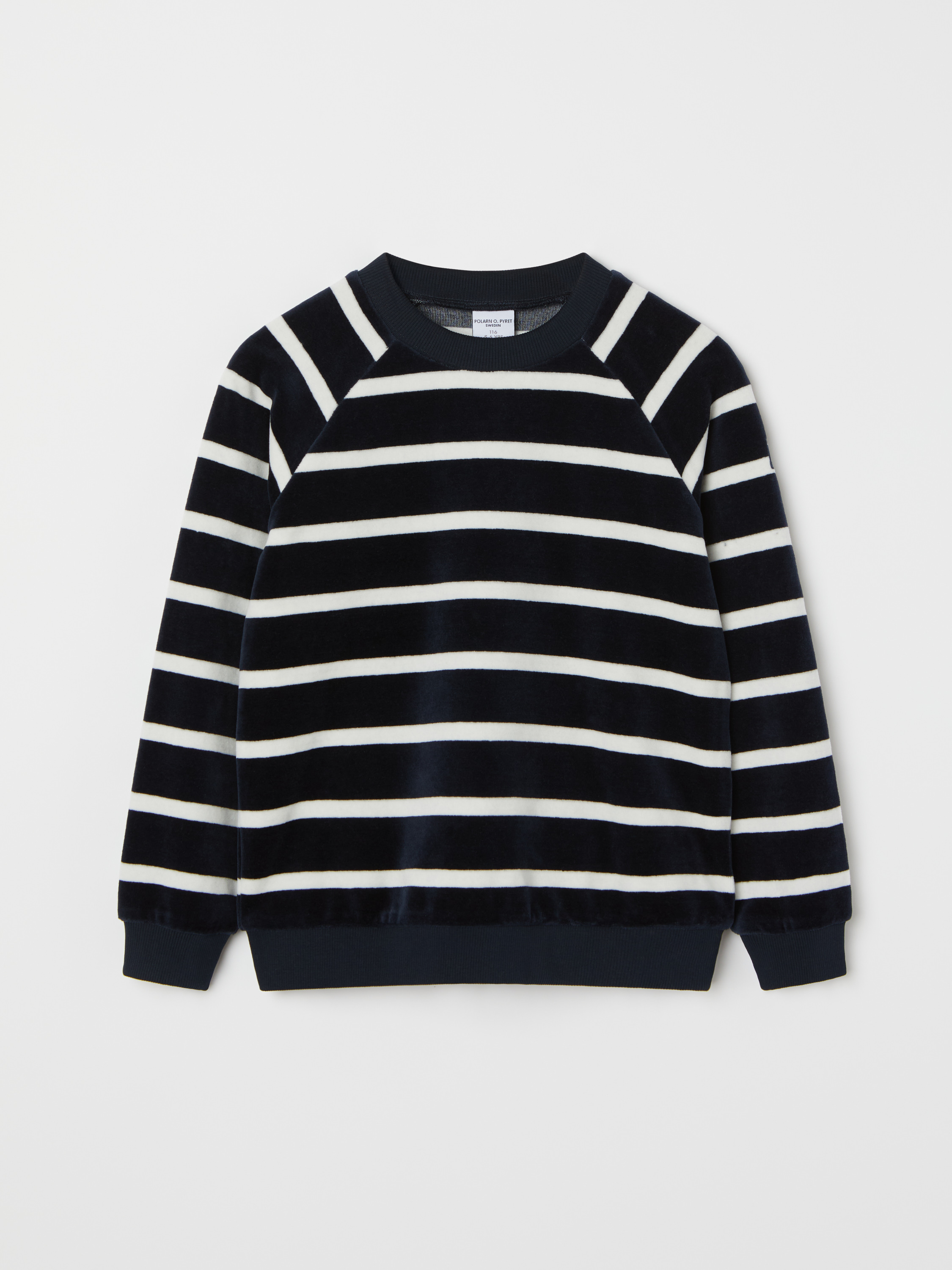 Sweatshirt randig 18602