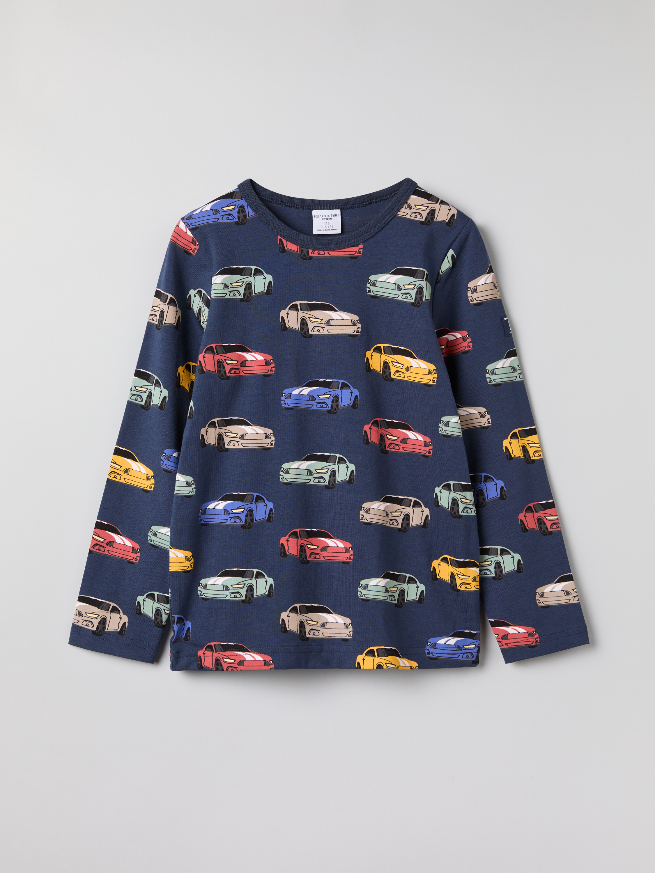 Läs mer om Långärmad t-shirt bilar