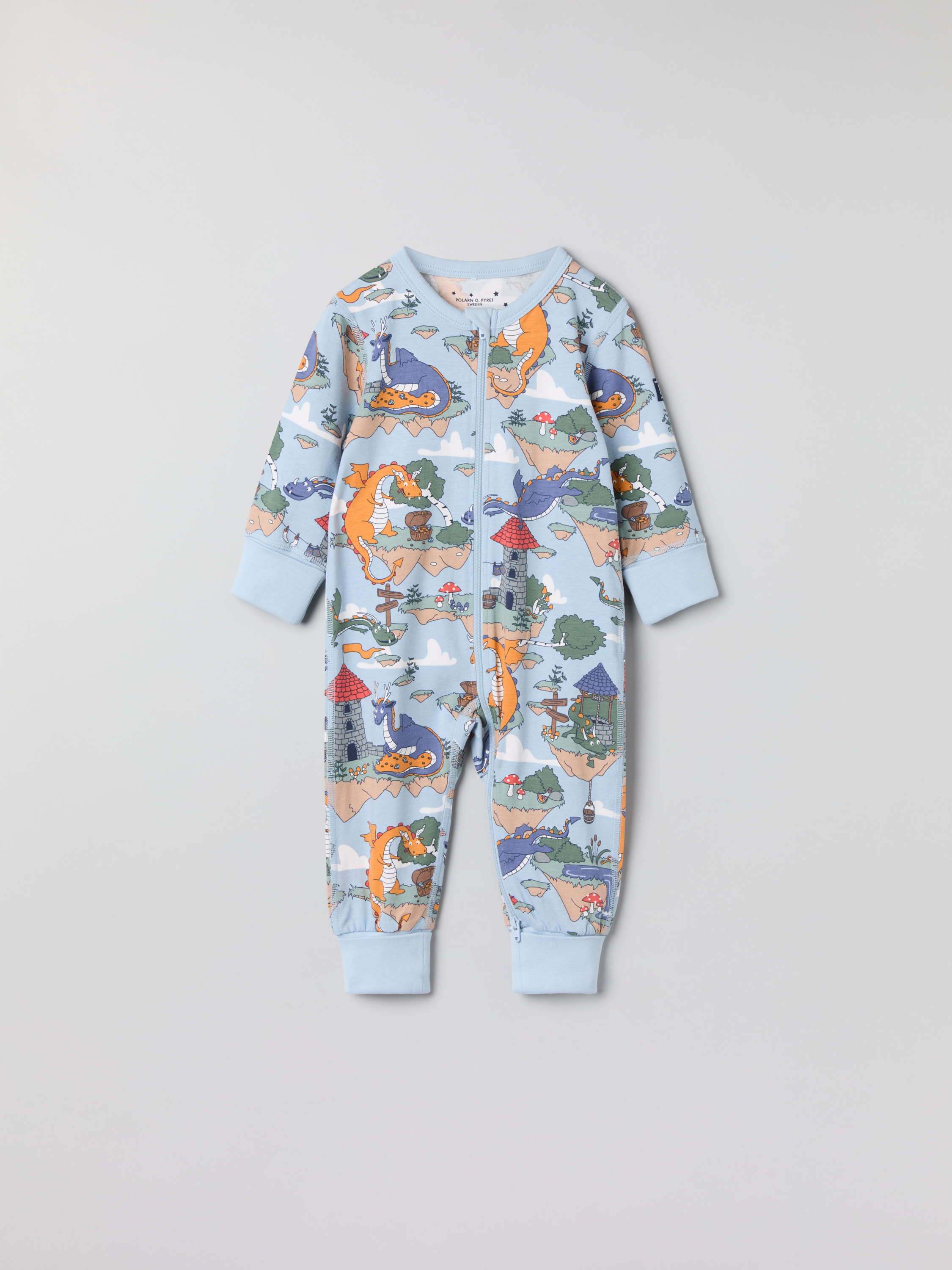 Läs mer om Pyjamasoverall drakar