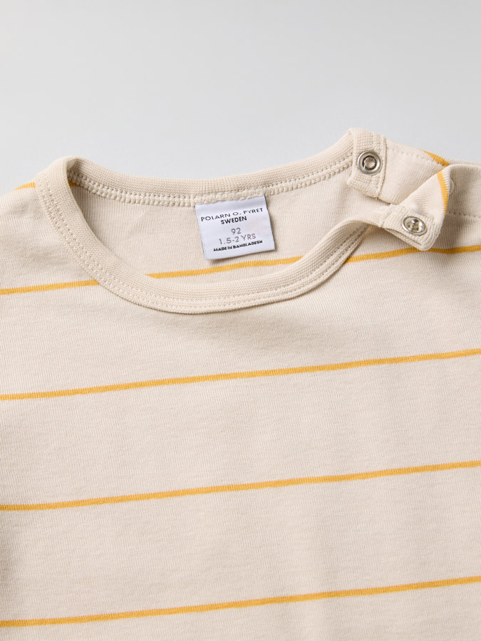 Långärmad t-shirt randig