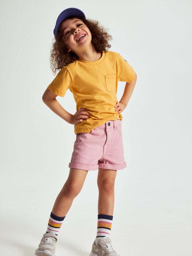 Jeansshorts med fickor