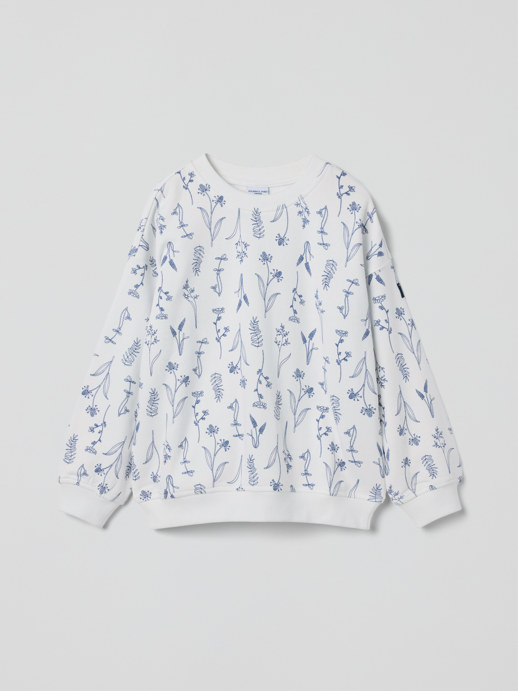Läs mer om Sweatshirt blommor
