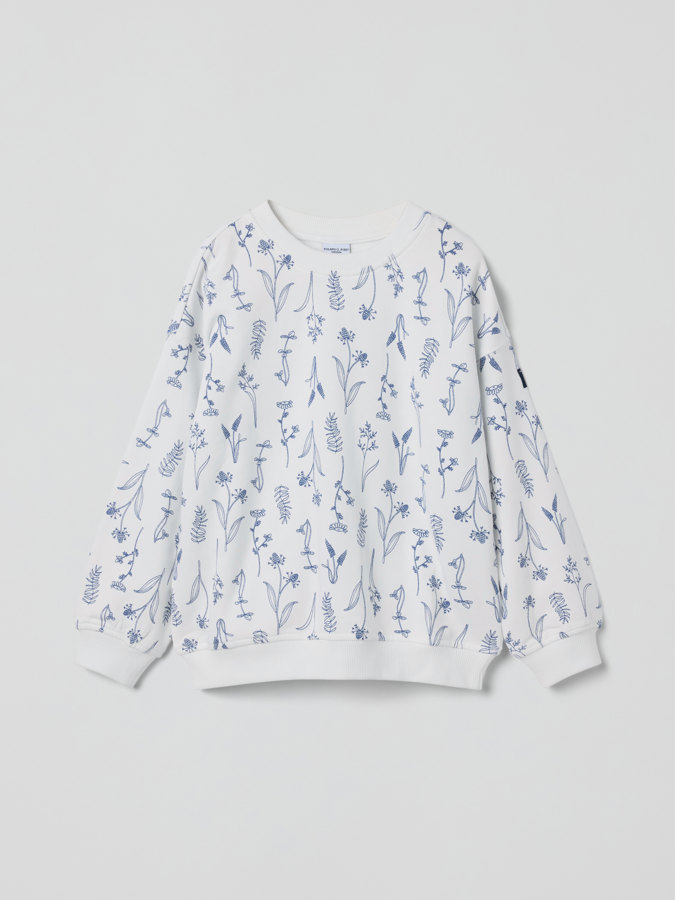 Sweatshirt blommor Sweatshirt blommor