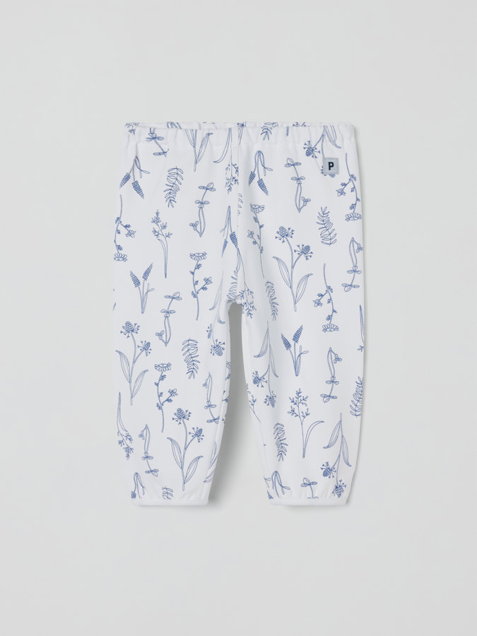Sweatshirt byxa blommor Sweatshirt byxa blommor