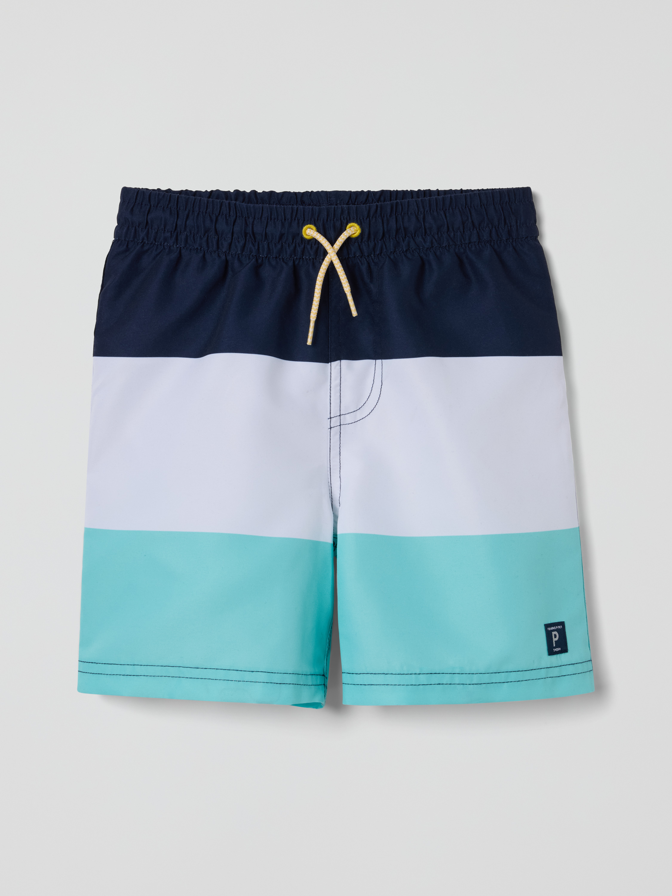 Läs mer om Badshorts blockrandiga