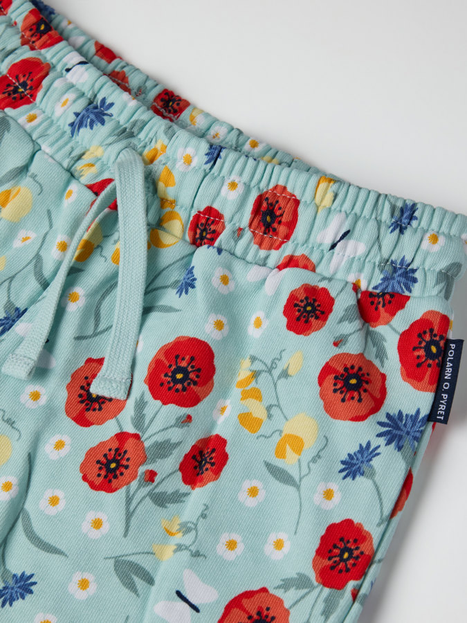 Sweatshirt shorts blommiga Sweatshirt shorts blommiga