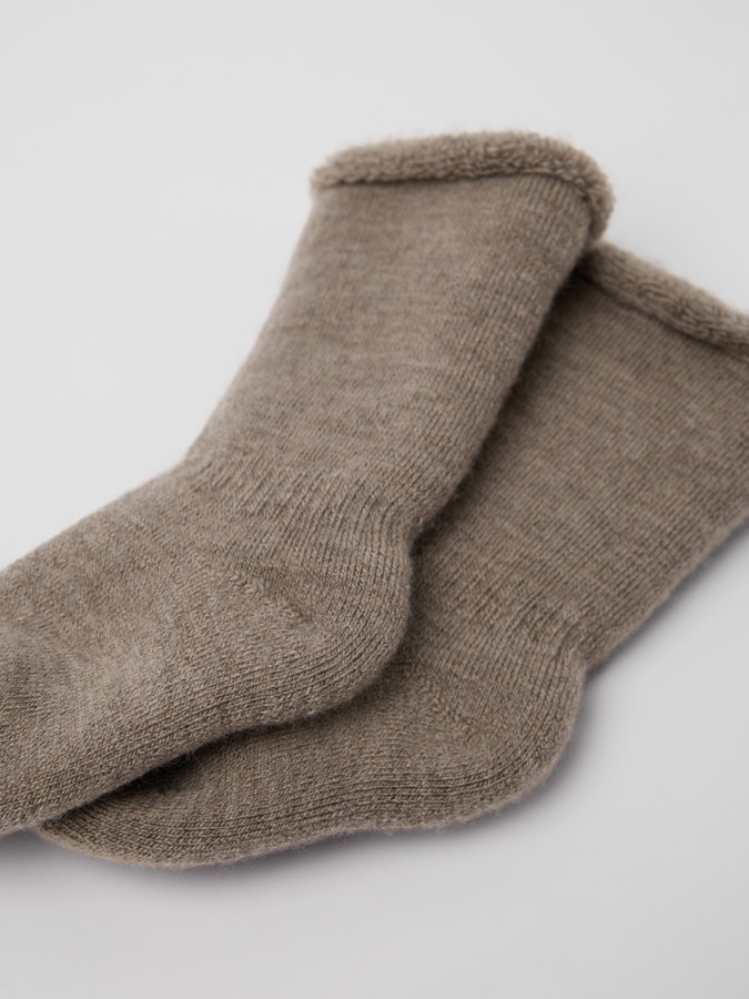 Strumpor ullfrotté i merino