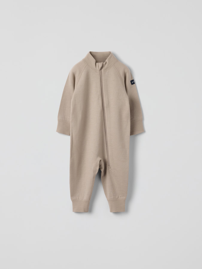 Overall ullfrotté i merino