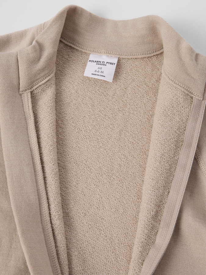 Overall ullfrotté i merino