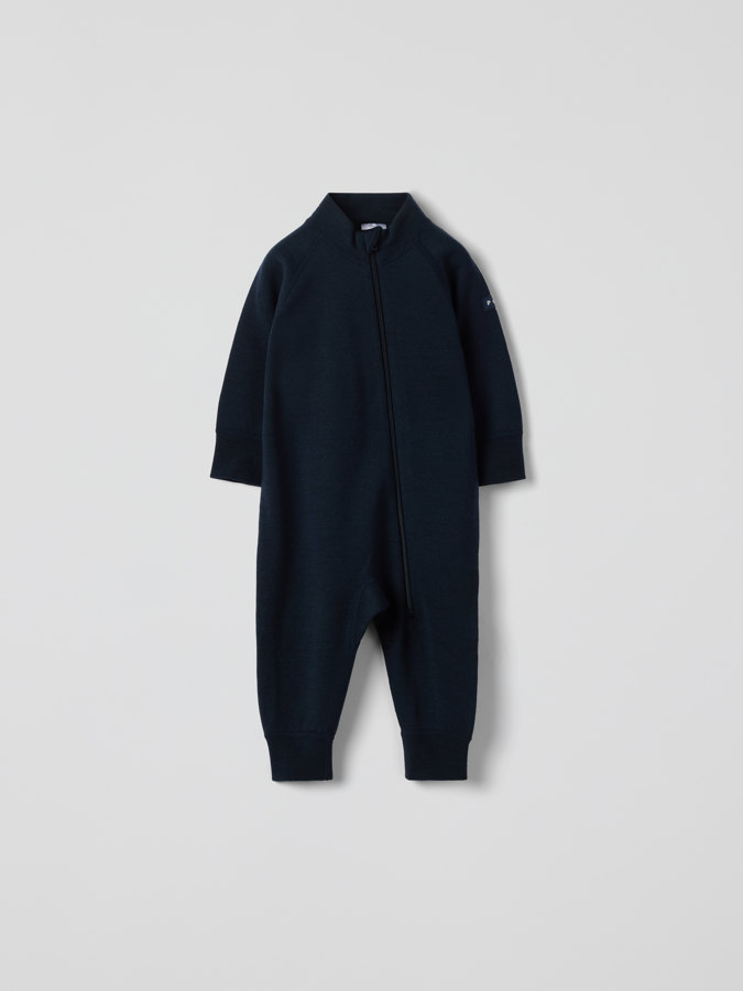 Overall ullfrotté i merino