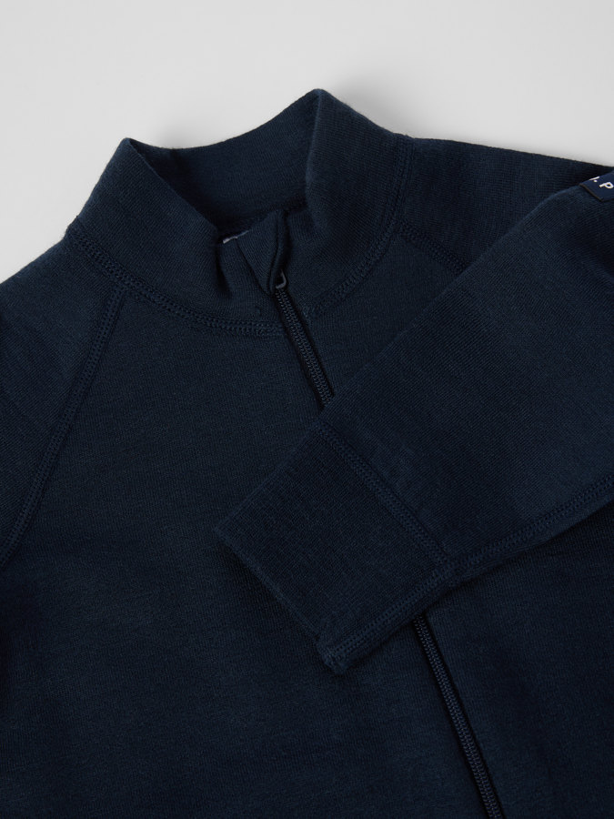Overall ullfrotté i merino