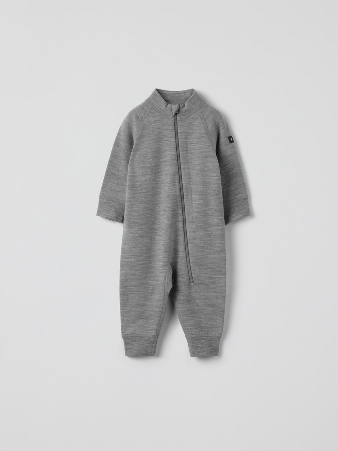 Overall ullfrotté i merino