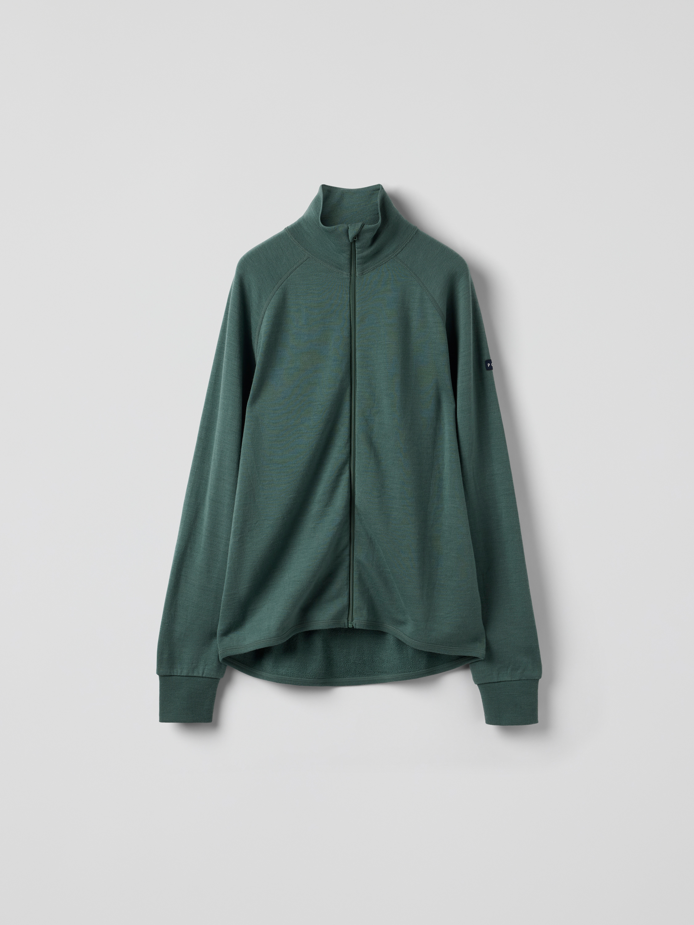 Jacka ullfrotté merino vuxen | barnklader - ytterklader - vinterklader - understall | BabyMode