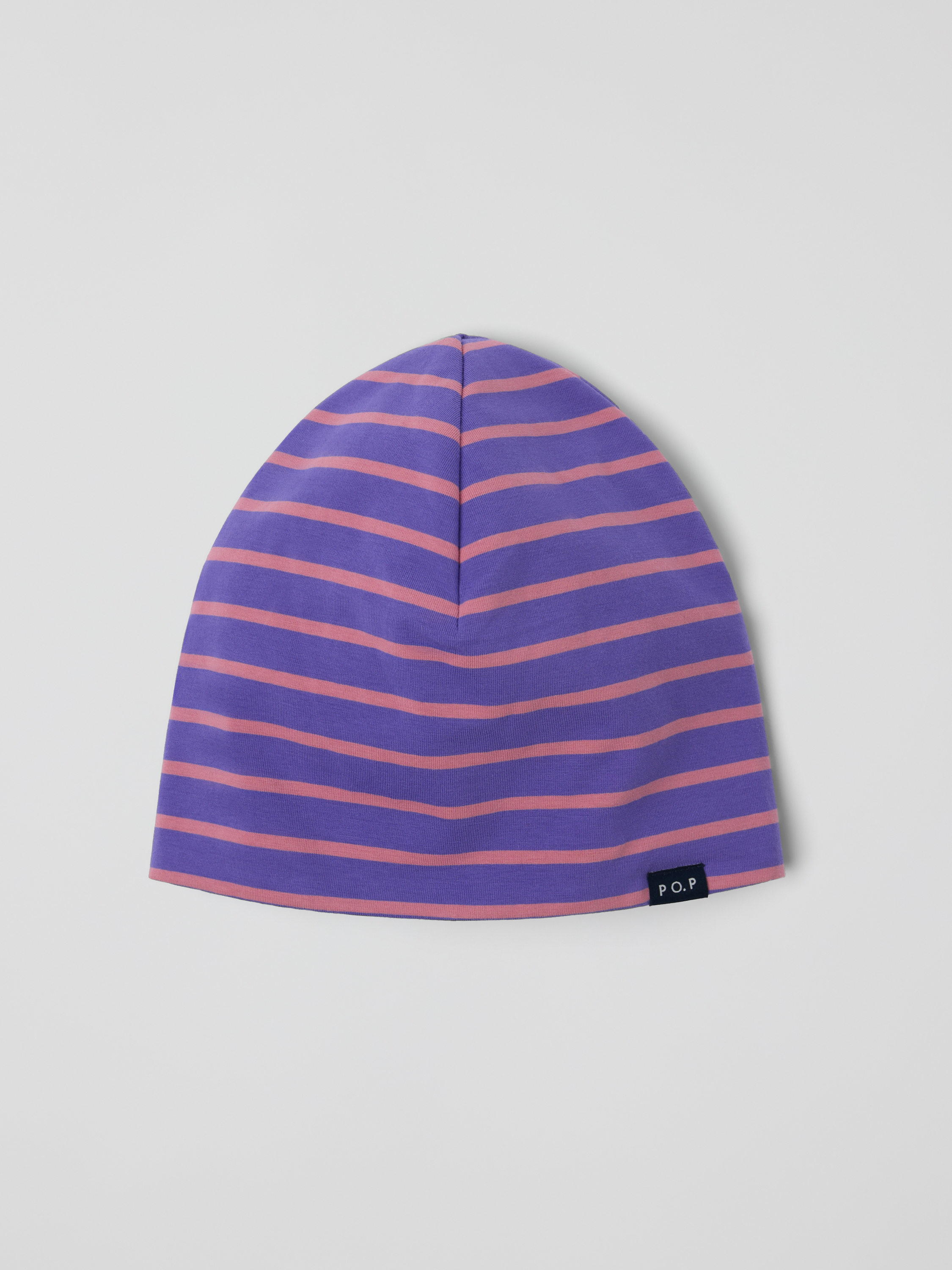 Trikåmössa fleecefodrad randig | barnklader - ytterklader - vinterklader - accessoarer - mossor | BabyMode