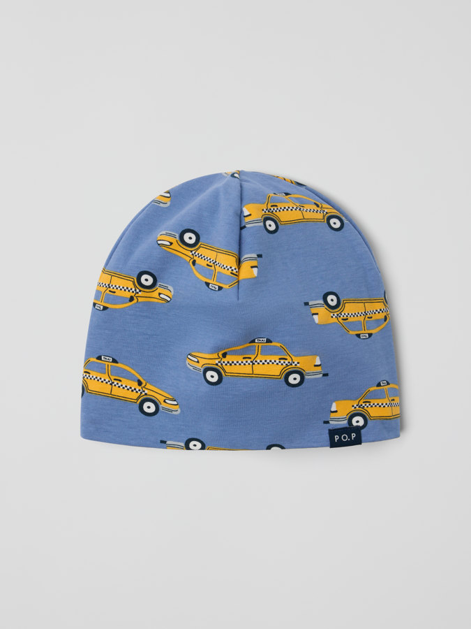 Trikå mössa taxibilar