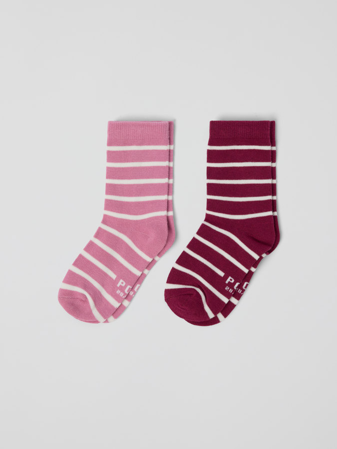 2-pack strumpor randiga
