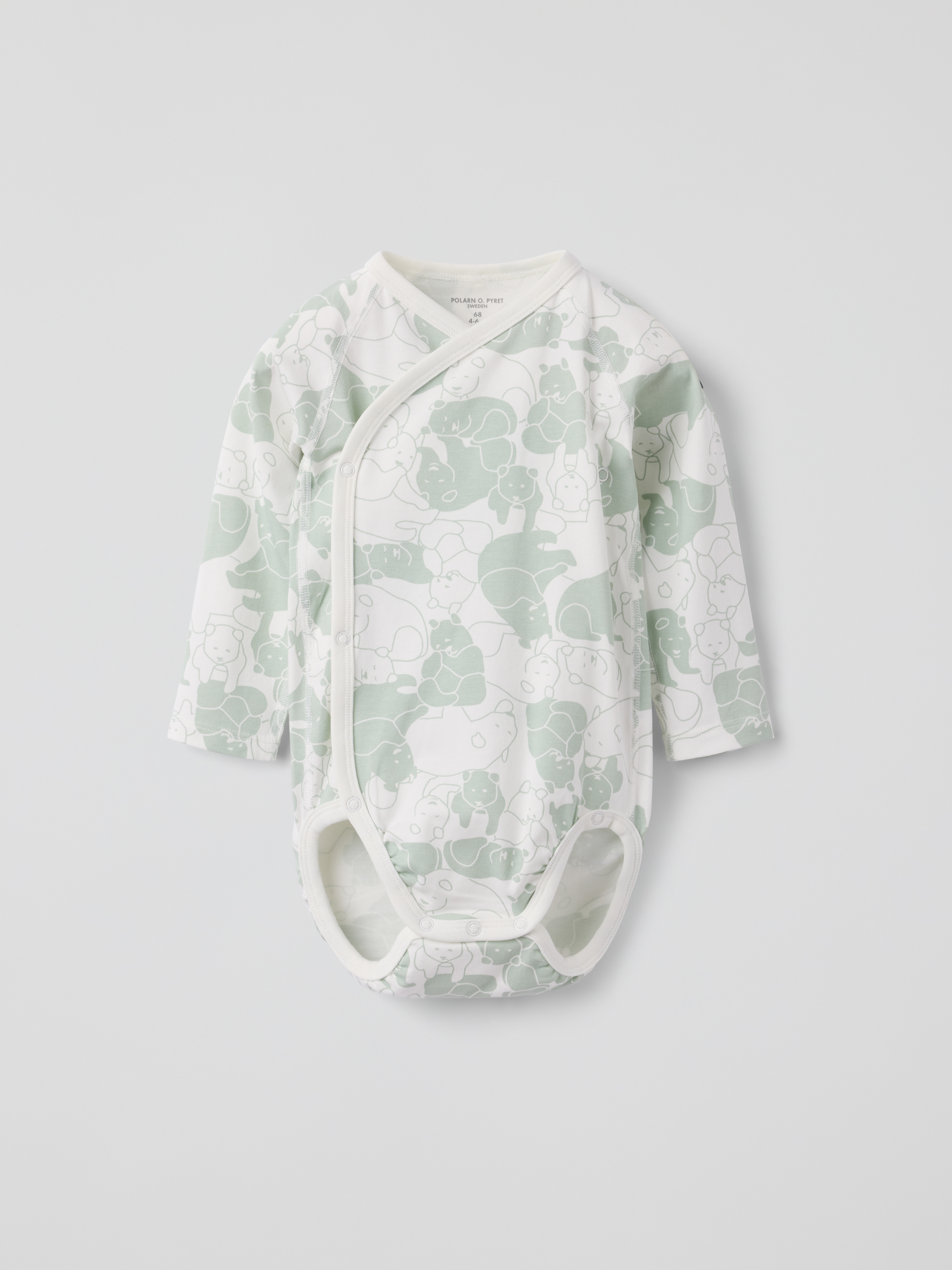 Omlottbody björnar | barnklader - klader - bodys | BabyMode